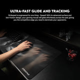 لوحة ماوس FANTECH Strikepad MST901 للألعاب مقاس 900x400x3 مم بنمط تحويل مقاوم للماء وبدون خياطة حافة، لوحة ماوس سريعة 