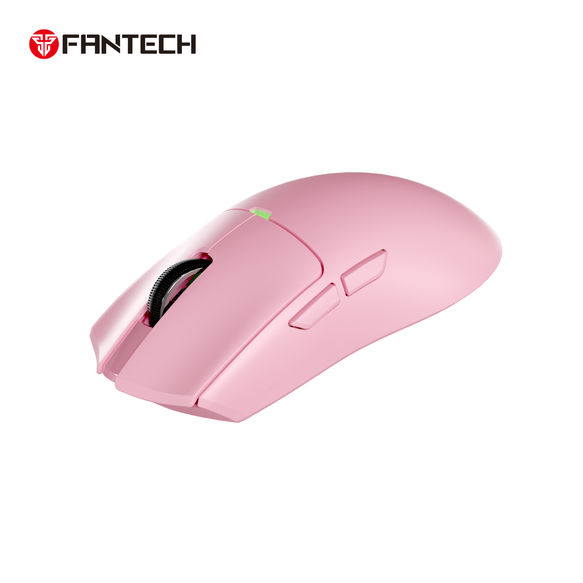 FANTECH TANTOE WG13E Wireless Mouse Three-mode switching and Magnetic Rechargeable Dock PixArt PAW3311 Up to 45 hours Macro Mic - Pink - - Fun Touch Shop