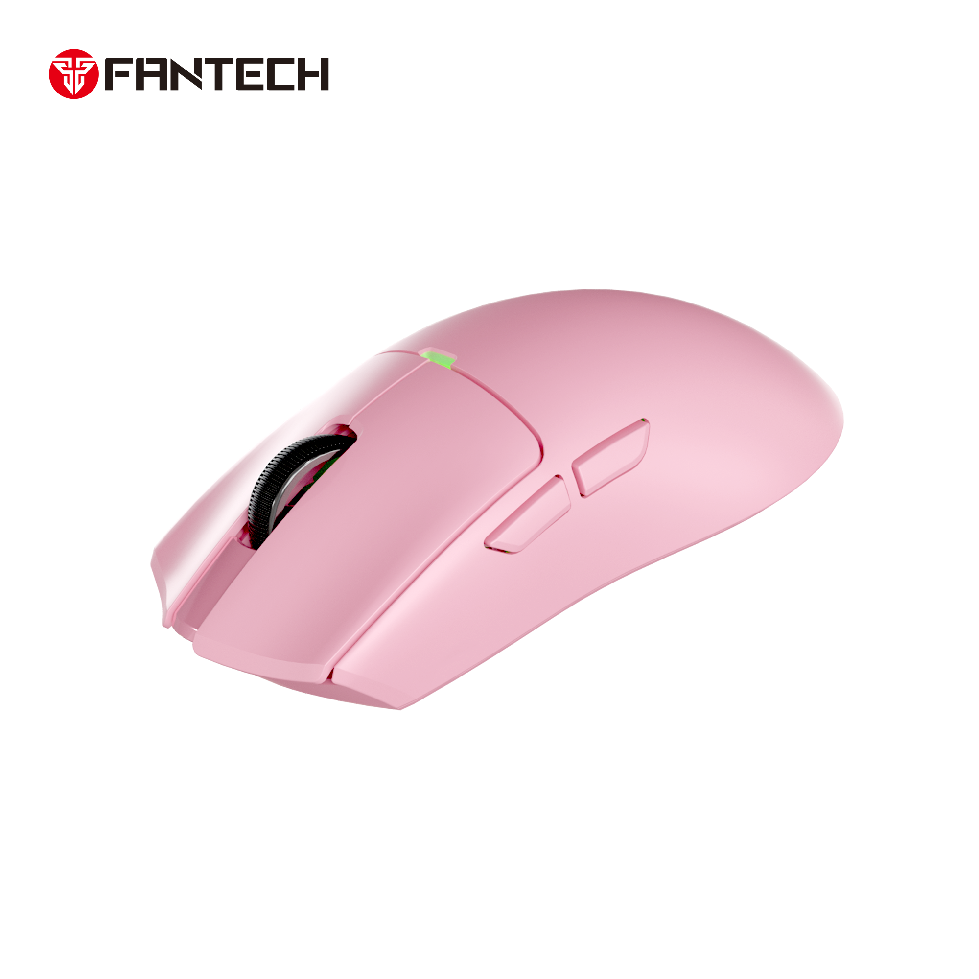 FANTECH TANTOE WG13E Wireless Mouse Three-mode switching and Magnetic Rechargeable Dock PixArt PAW3311 Up to 45 hours Macro Mic - Pink - - Fun Touch Shop