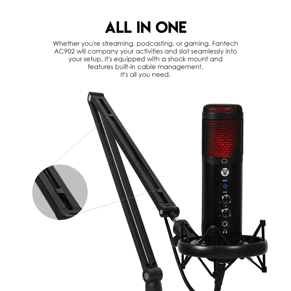 Fantech AC902 Microphone Boom Arm Streaming