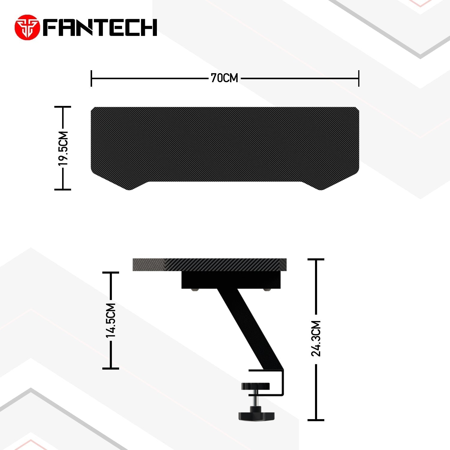 Fantech ACGD171 Monitor Stand Premium Material and Maximized Desk Space Tower