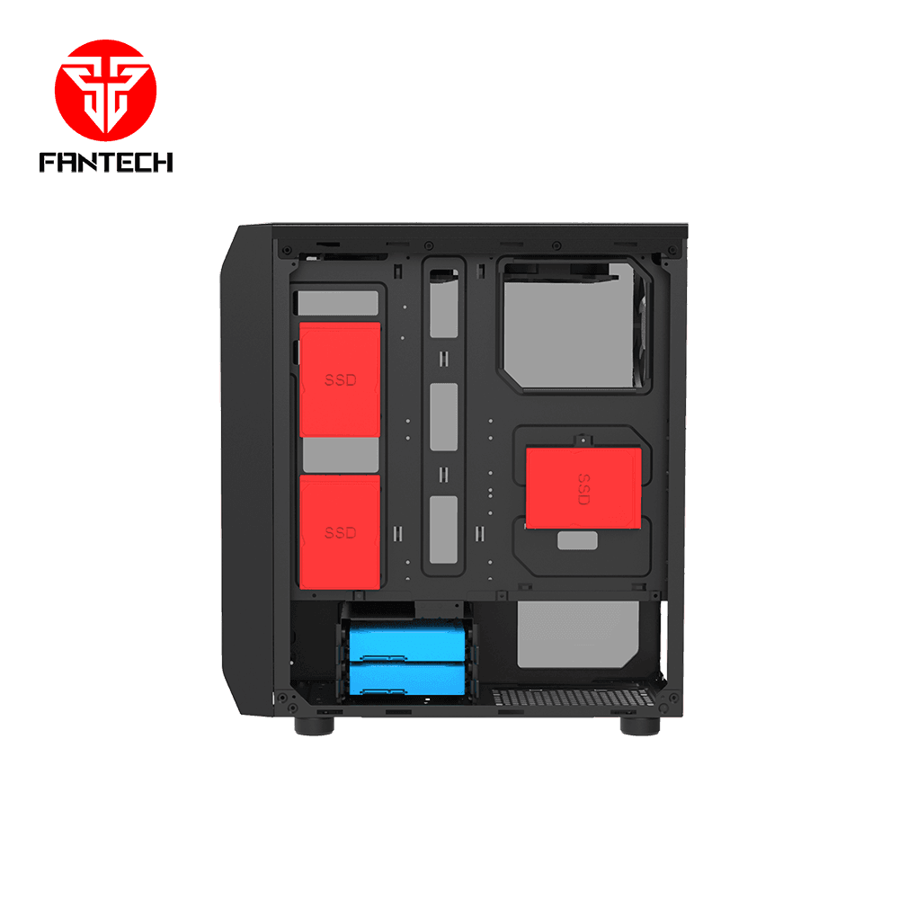 Fantech aero cg80 rgb middle tower case - Fun Touch