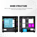Fantech AERO XL CG81 Full Tower Case with 4 Free RGB Fan FANTECH 25