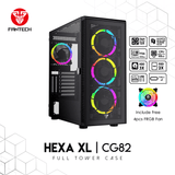 Fantech aero xl cg81 full tower case with 4 free rgb fan JOD 55