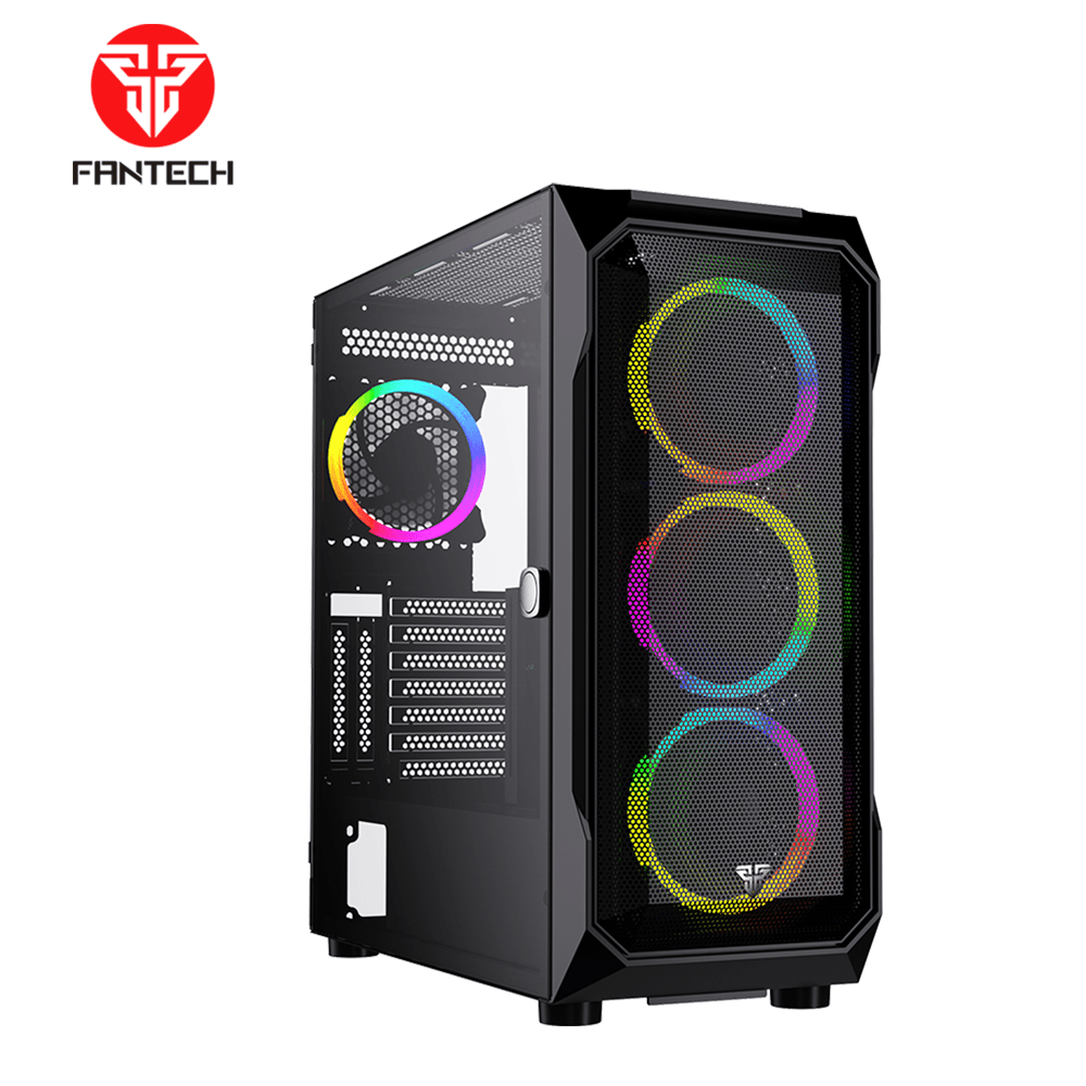 Fantech aero xl cg81 full tower case with 4 free rgb fan JOD 55