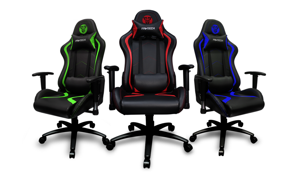 FANTECH ALPHA GC 181 GAMING CHAIR | Blue Desk & Chair