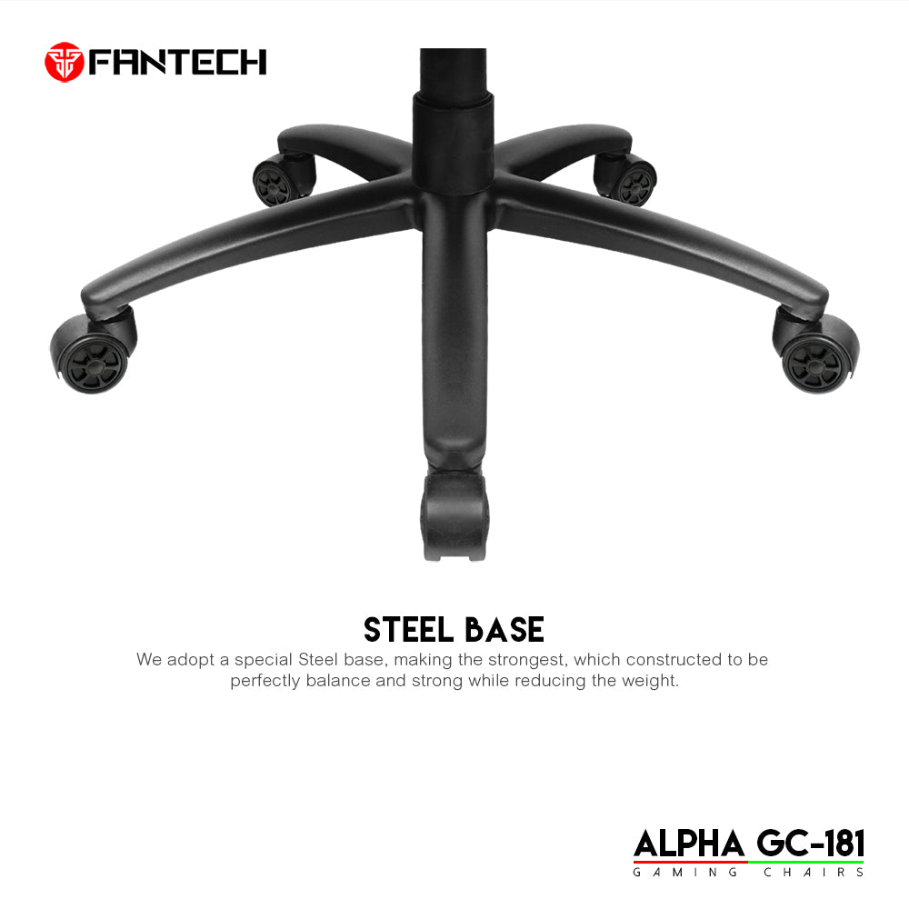 FANTECH ALPHA GC 181 GAMING CHAIR | Blue Desk & Chair