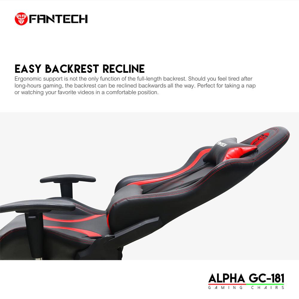 Fantech alpha gc-181 gaming chair | red JOD 130