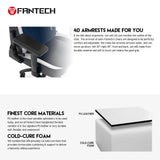 Fantech alpha gc-283 gaming chair | white - Fun Touch