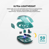 Fantech aria xd7 huano super lightweight gaming mouse with mousepad - Fun Touch