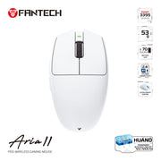FANTECH ARIA XD7V2 Wireless Gaming Mouse 53g Ultra Lightweight HUANO Switches