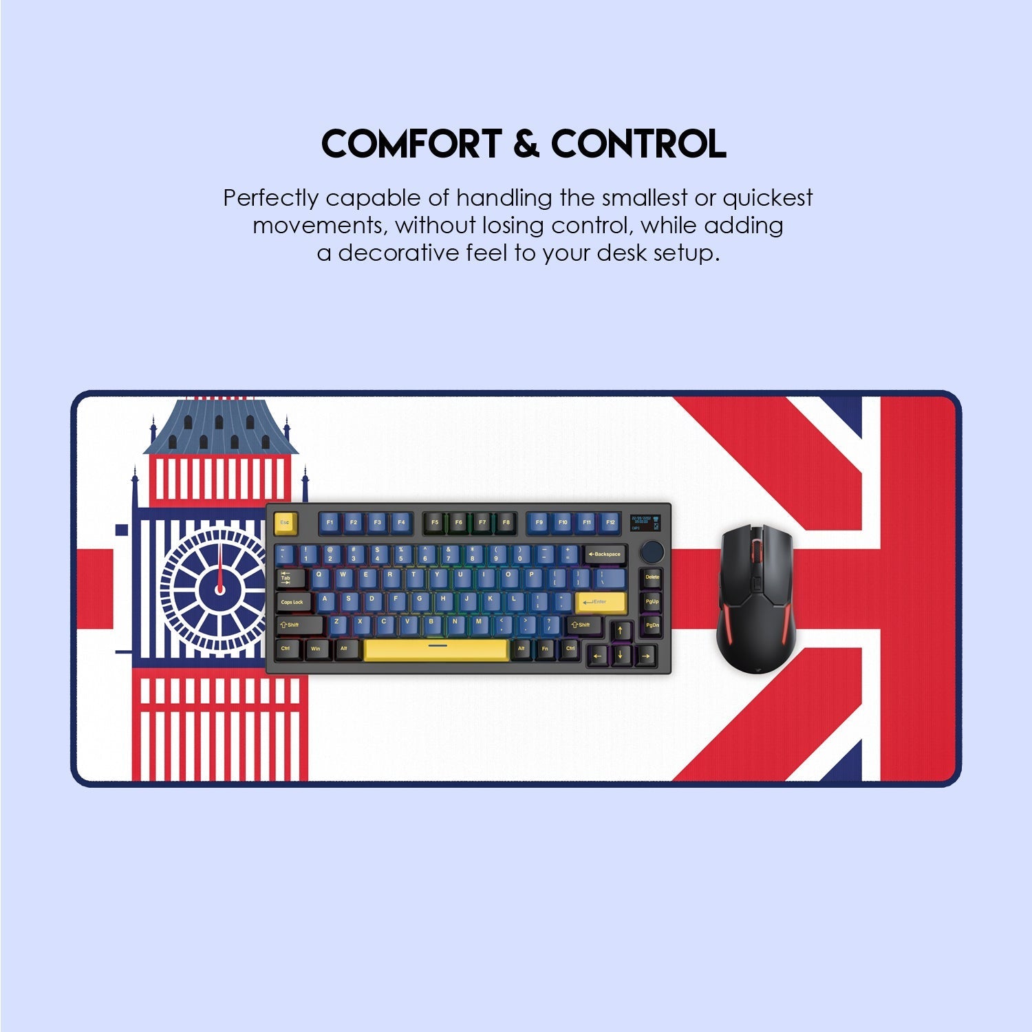 Fantech ATO MP905 Desk Mat VIBE EDTION London Tour Mousepad