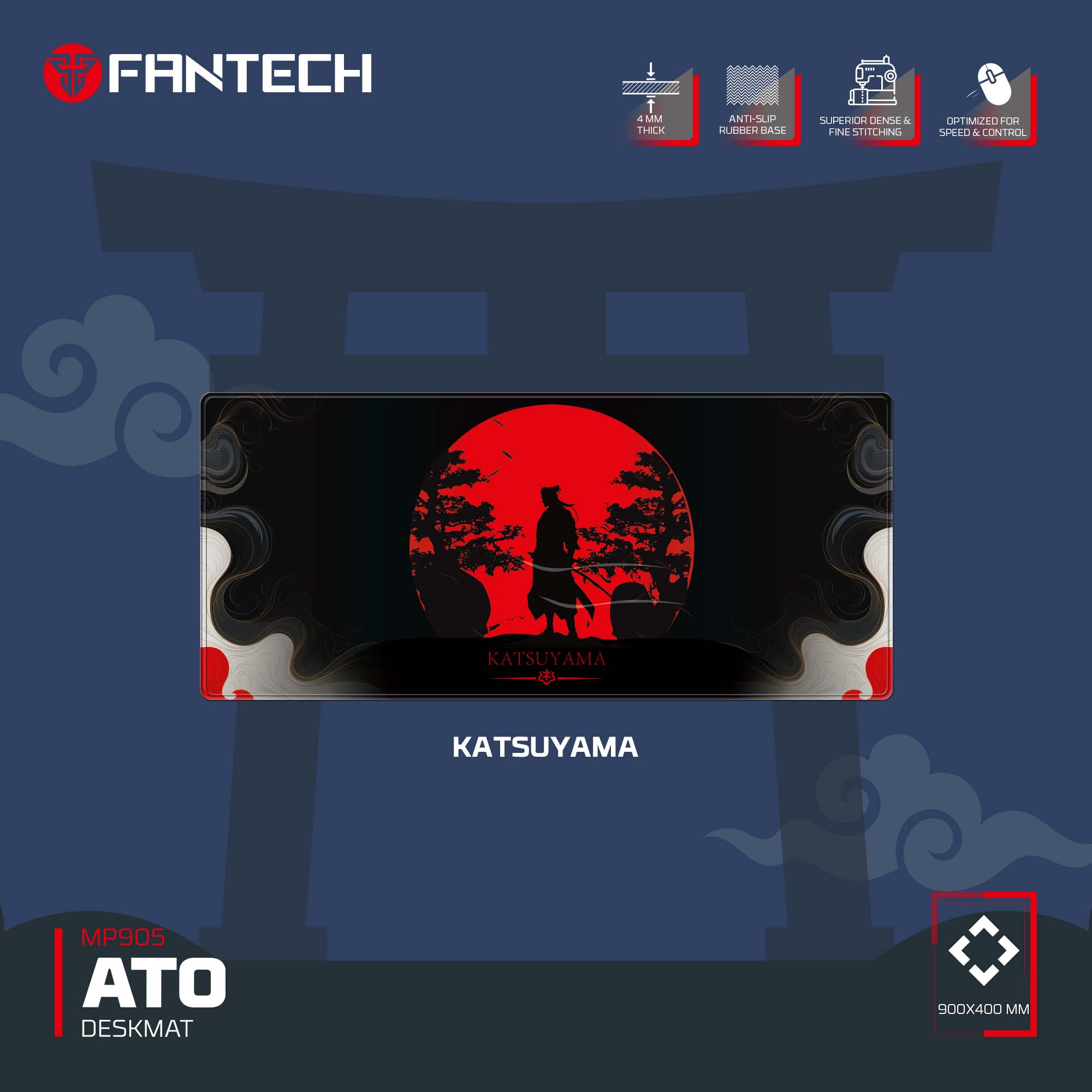 FANTECH ATO MP905 KATSUYAMA DESKMAT MOUSE PAD Mousepad