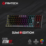 Fantech ATOM TKL MK876v2 Double Injection Keycaps Mechanical Keyboard Keyboard
