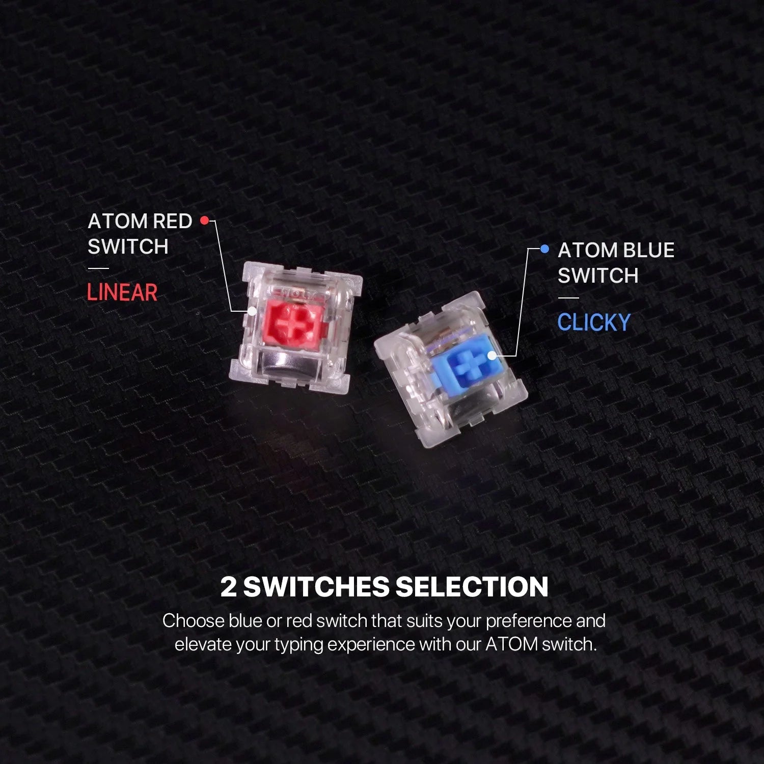 Fantech atom tkl mk886v2 104keycaps keycaps mechanical keyboard