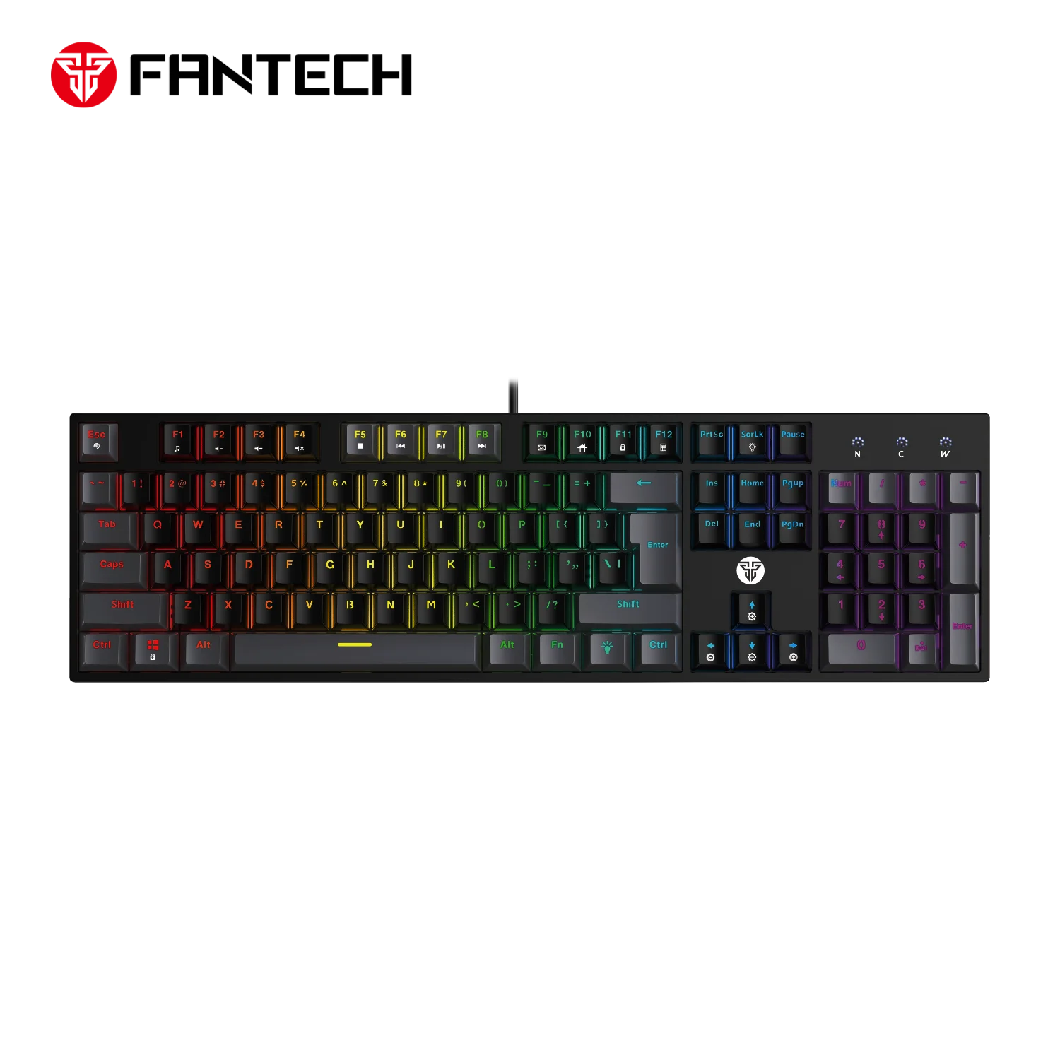 Fantech atom tkl mk886v2 104keycaps keycaps mechanical keyboard