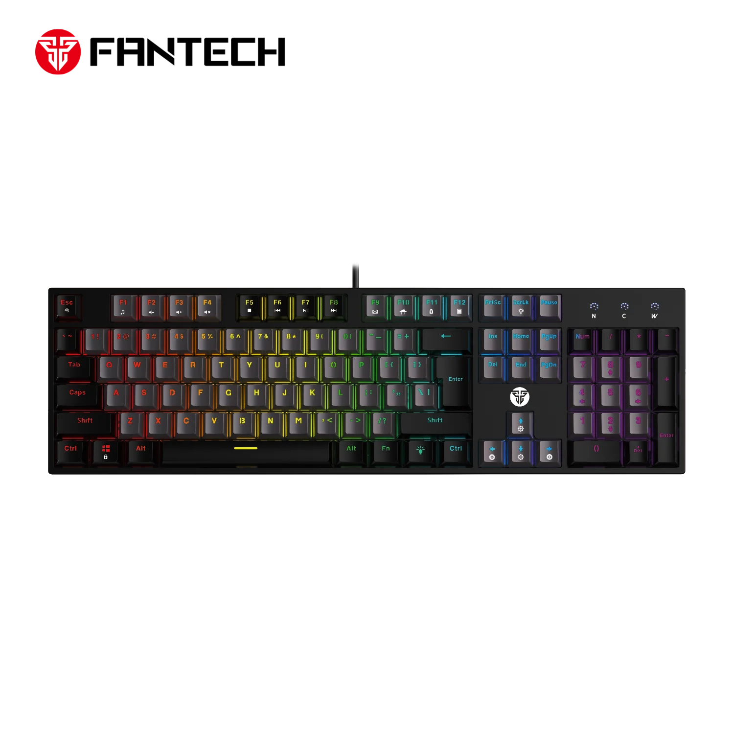 Fantech atom tkl mk886v2 104keycaps keycaps mechanical keyboard