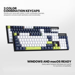 FANTECH ATOM104S MK878S MECHANICAL GAMING KEYBOARD MORI EDITION BLACK Keyboard