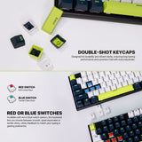 FANTECH ATOM104S MK878S MECHANICAL GAMING KEYBOARD MORI EDITION WHITE Keyboard