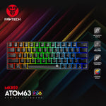 Fantech Atom63 MK859 Mechanical Gaming Keyboard Arabic/English Keyboard