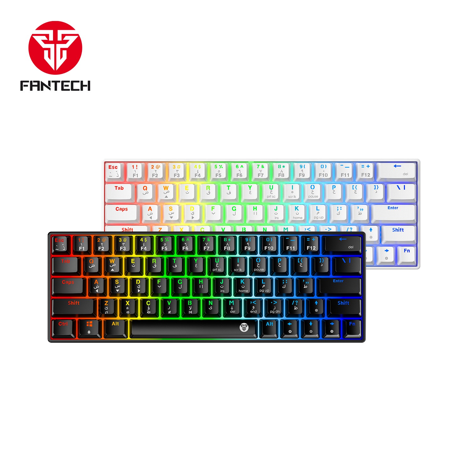 Fantech Atom63 MK859 Mechanical Gaming Keyboard Arabic/English JOD 20
