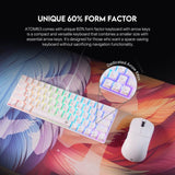 Fantech atom63 mk859 mechanical gaming keyboard arabic/english - Fun Touch