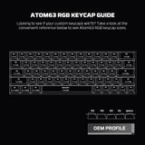 Fantech atom63 mk859c mechanical gaming keyboard & mouse arabic/english - Fun Touch