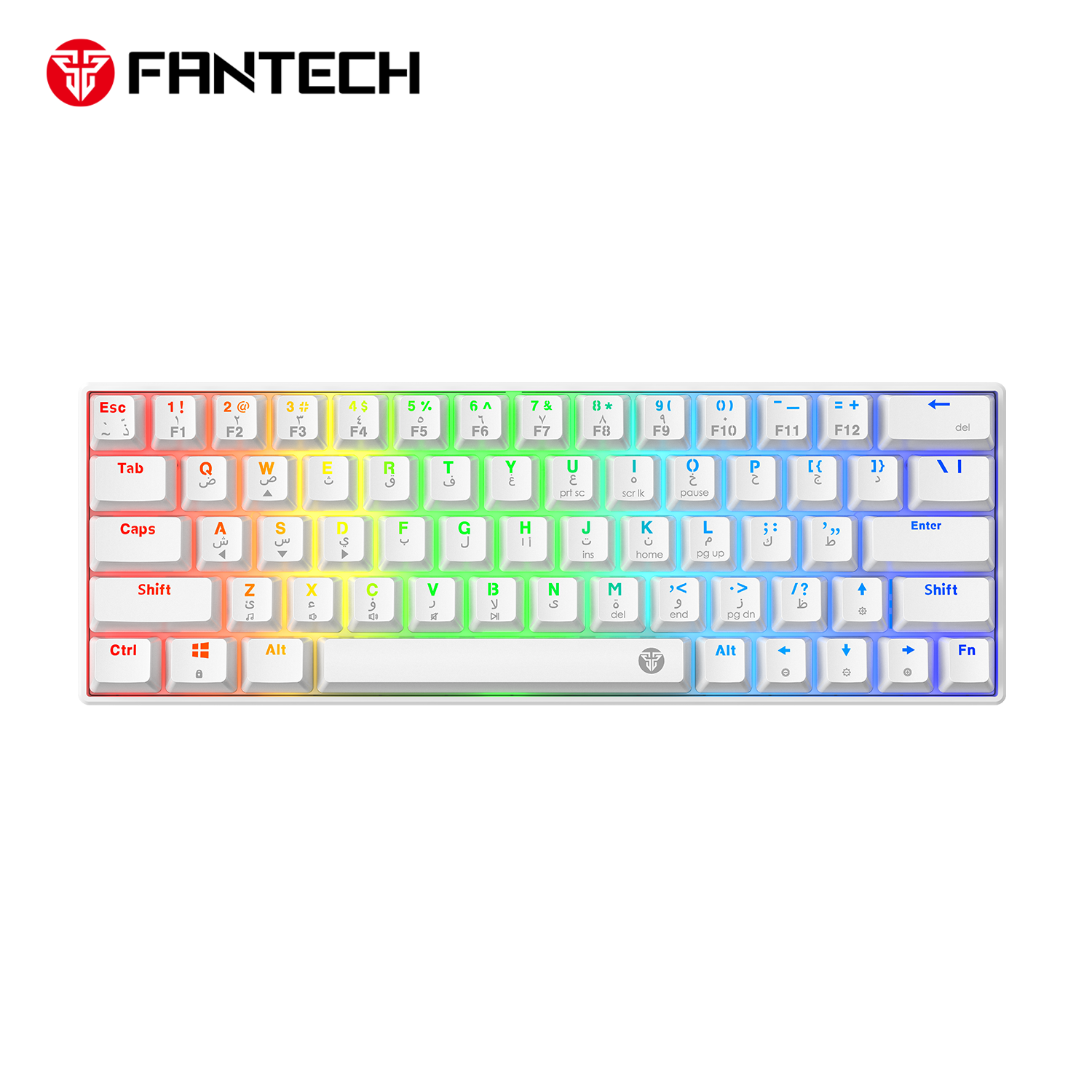 Fantech Atom63 MK859c Mechanical Gaming Keyboard & Mouse Arabic/English Bundle