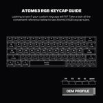 Fantech Atom63 MK859c Mechanical Gaming Keyboard & Mouse Arabic/English Bundle
