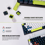 FANTECH ATOM87S MK877S MECHANICAL GAMING KEYBOARD MORI EDITION WHITE Keyboard