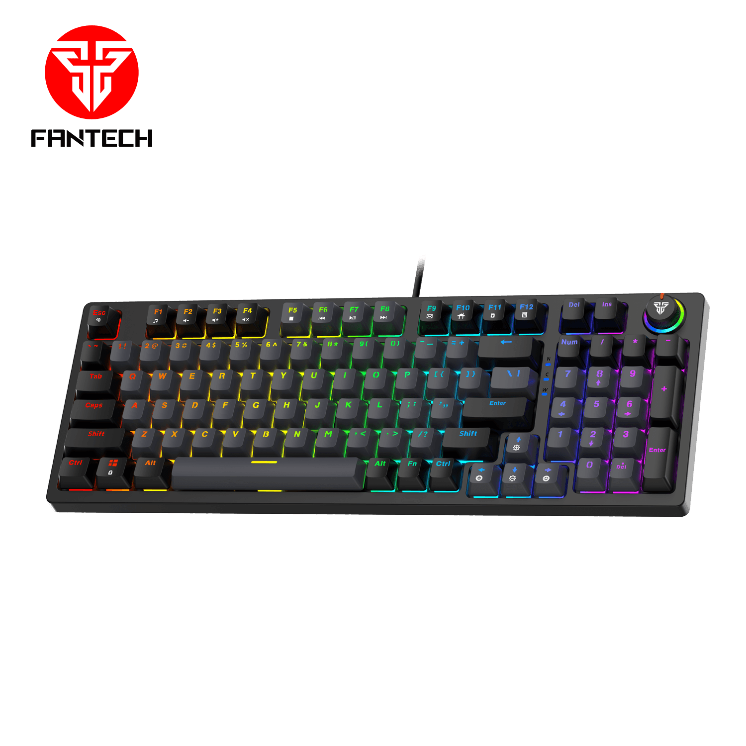 Fantech atom96 mk890 mechanical gaming keyboard - Fun Touch