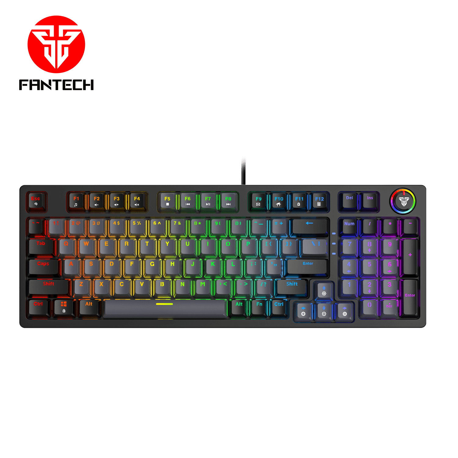 Fantech atom96 mk890 mechanical gaming keyboard - Fun Touch