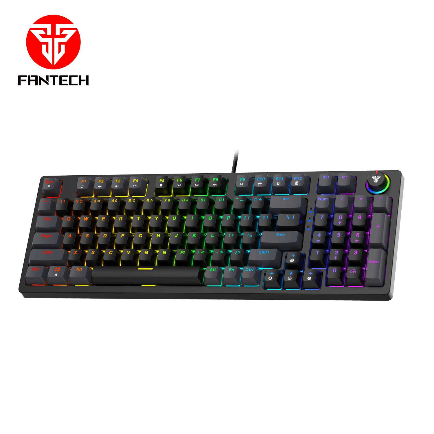 Fantech atom96 mk890 mechanical gaming keyboard - Fun Touch