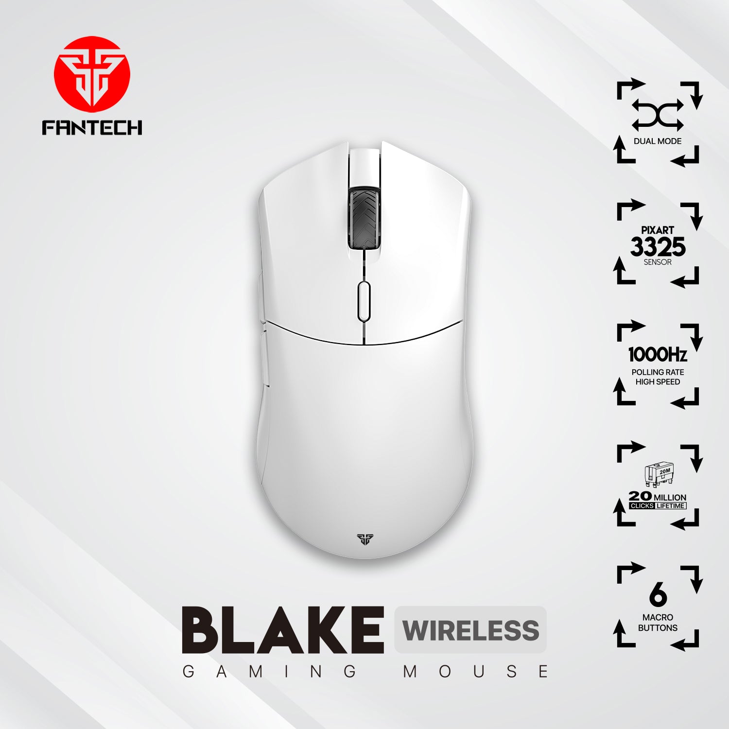Fantech Blake WGC5 Wireless Gaming Mouse Mouse