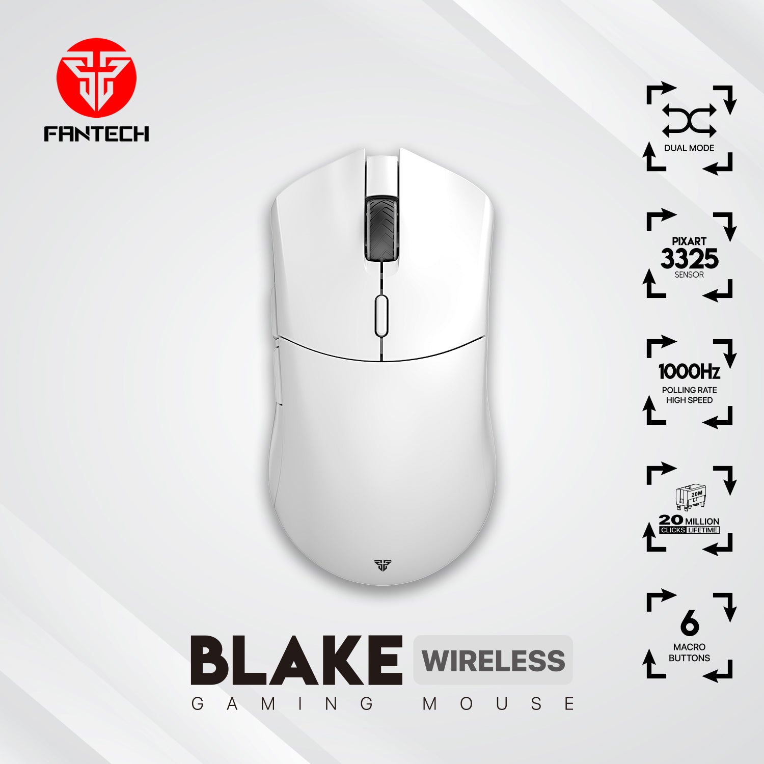 Fantech Blake WGC5 Wireless Gaming Mouse JOD 25