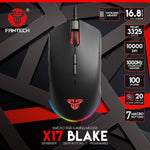 Fantech blake x17 macro rgb gaming mouse - Fun Touch