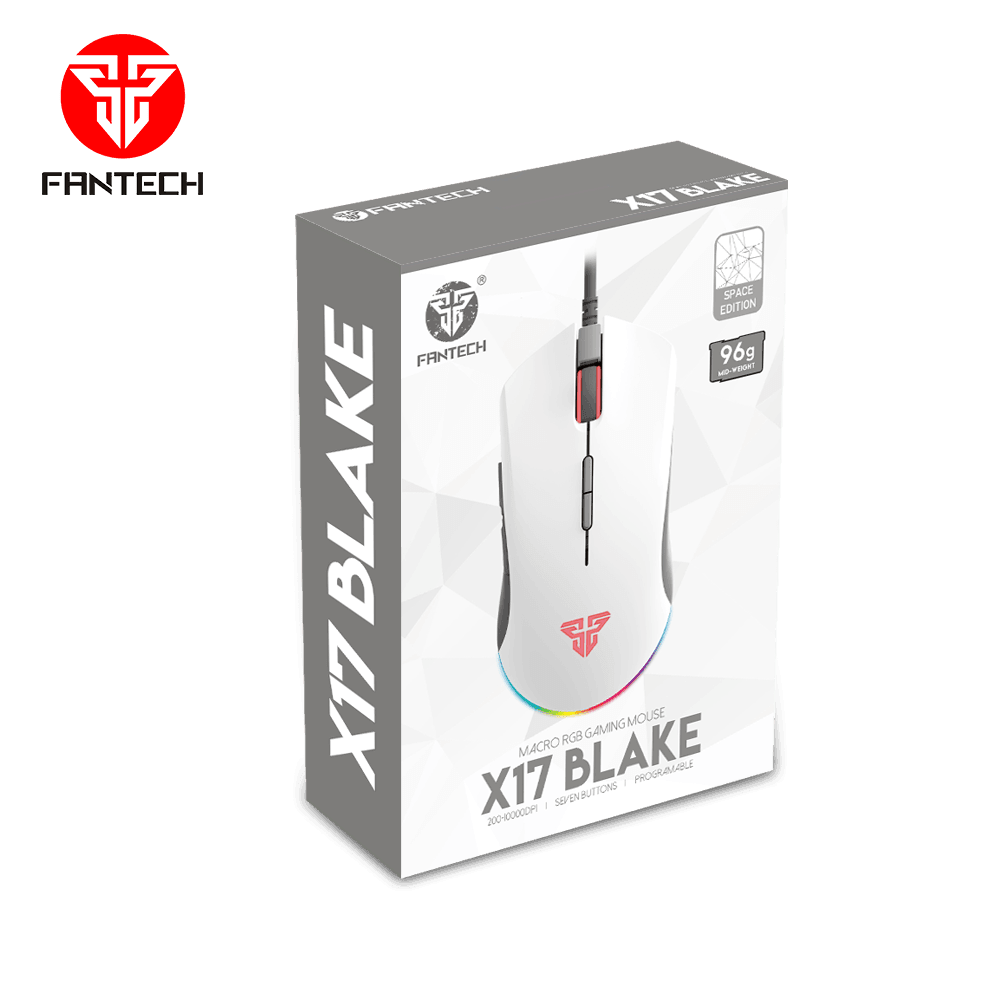 Fantech blake x17 macro rgb gaming mouse - Fun Touch