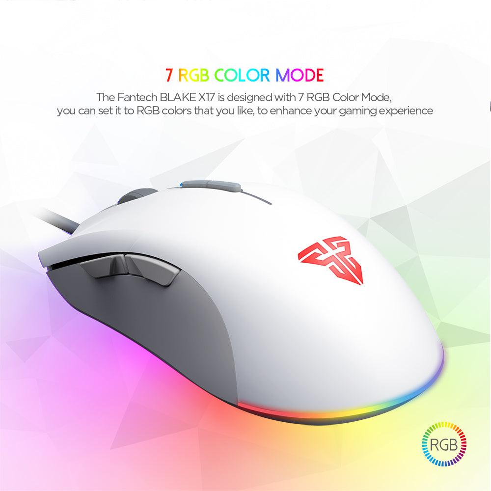 Fantech BLAKE X17 SPACE EDITION MACRO RGB GAMING MOUSE Mouse