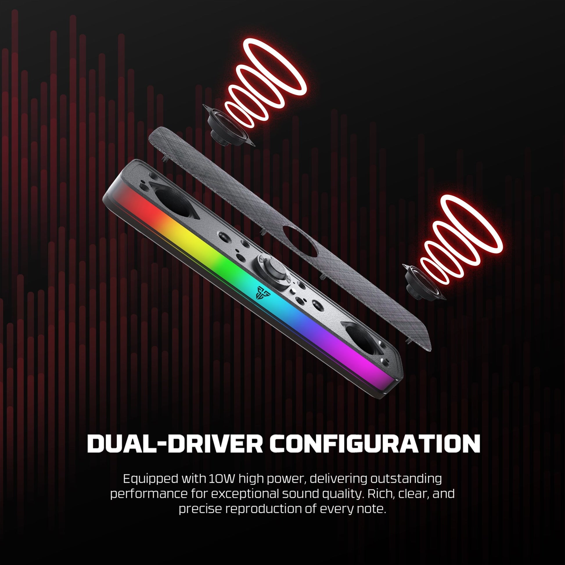 Fantech BS151 Bluetooth 5.3 Portable Dual mode Built in Microphone Gaming