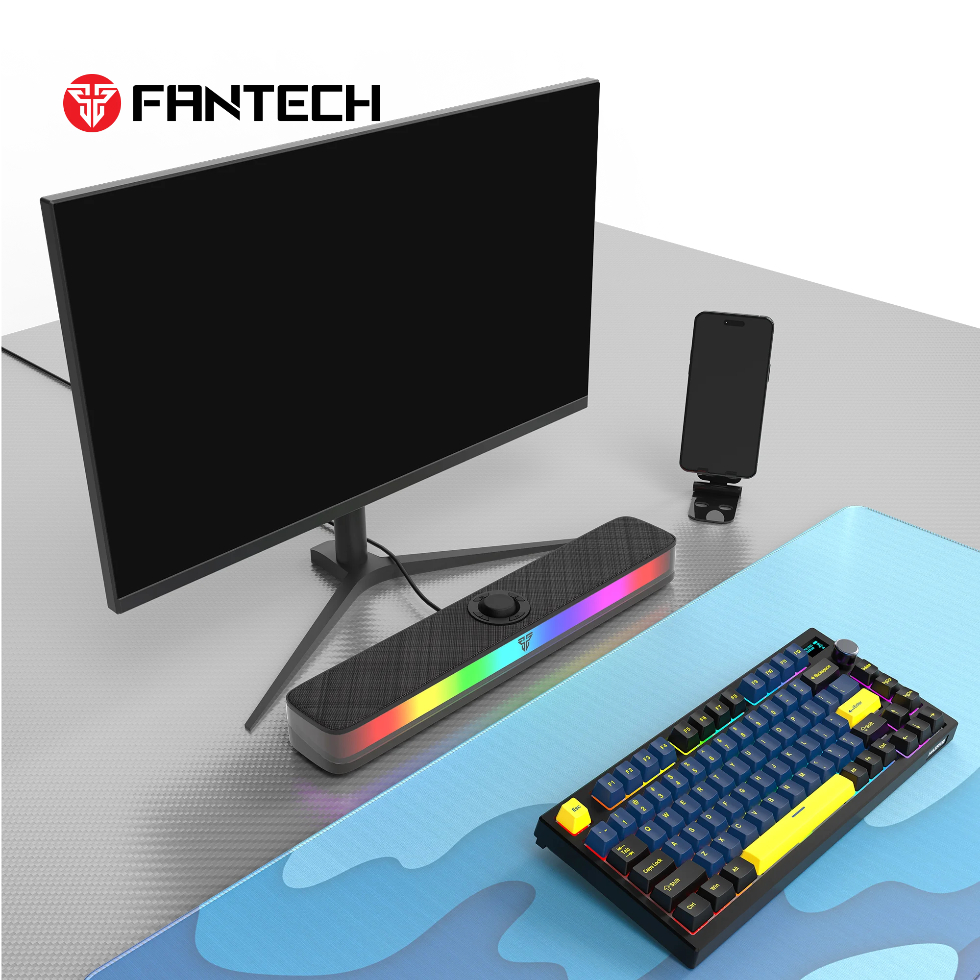 Fantech bs151 bluetooth 5.3 portable dual mode built in microphone gaming