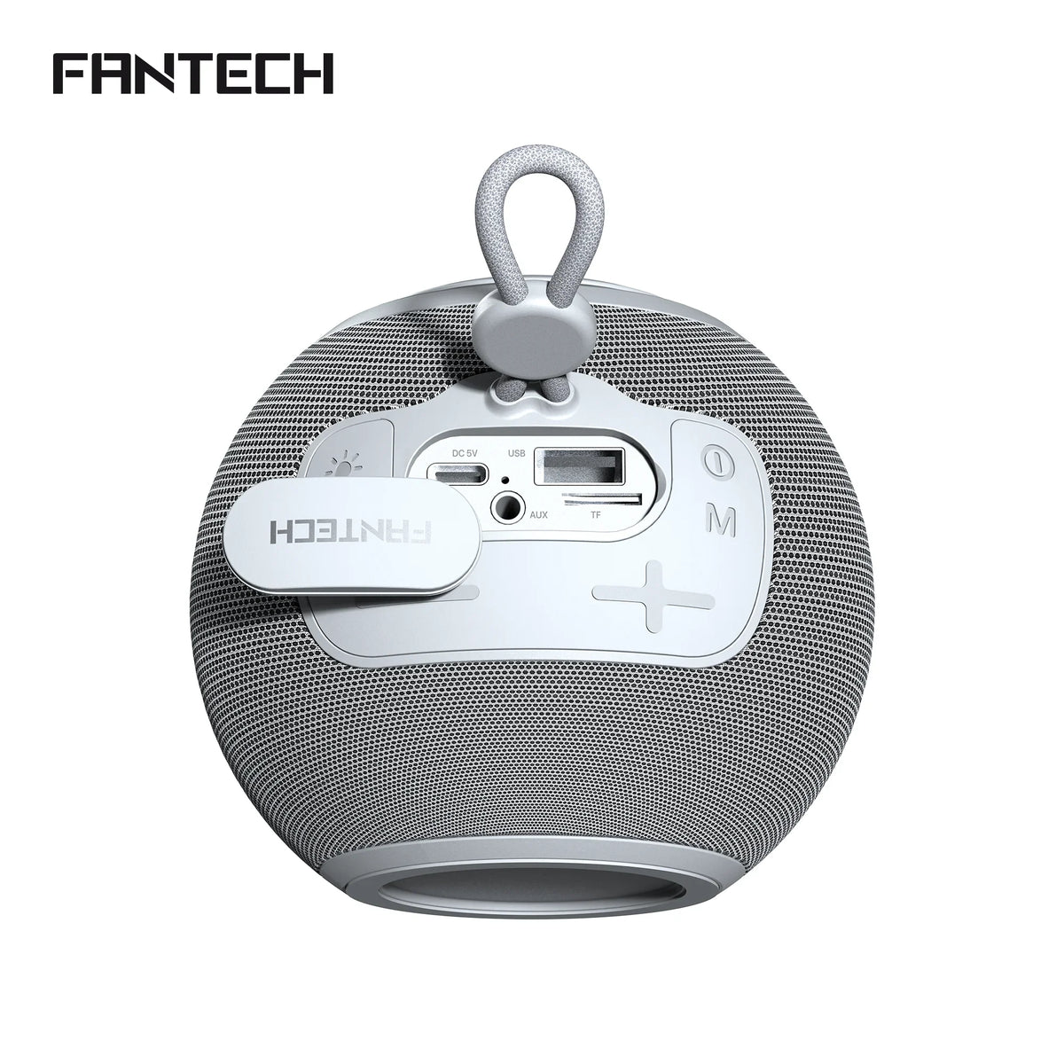 Fantech bs161 portable bt wireless speaker tws 4-way connectivity tf gray - audio | speakers