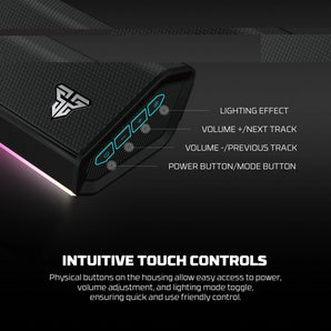 Fantech bs162 groove bar pro portable gaming speaker speakers