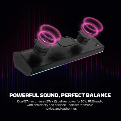 Fantech bs162 groove bar pro portable gaming speaker speakers