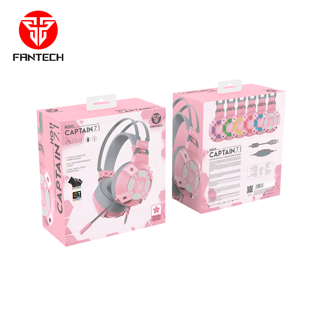 Fantech Captain 7.1 HG11 Sakura Edition Audio