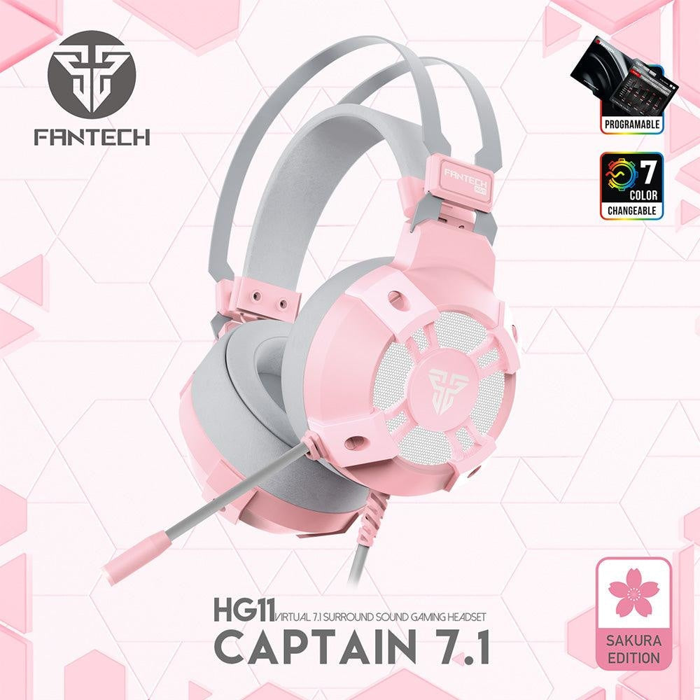 Fantech Captain 7.1 HG11 Sakura Edition Audio