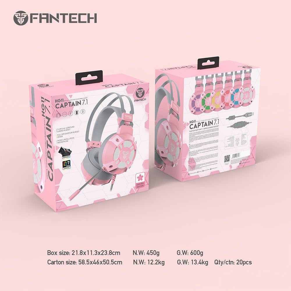 Fantech Captain 7.1 HG11 Sakura Edition Audio