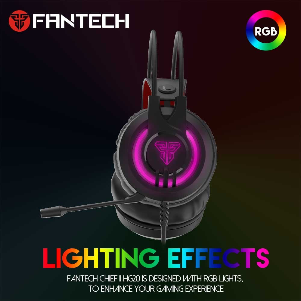 FANTECH CHIEF II HG20 RGB GAMING HEADSET Audio