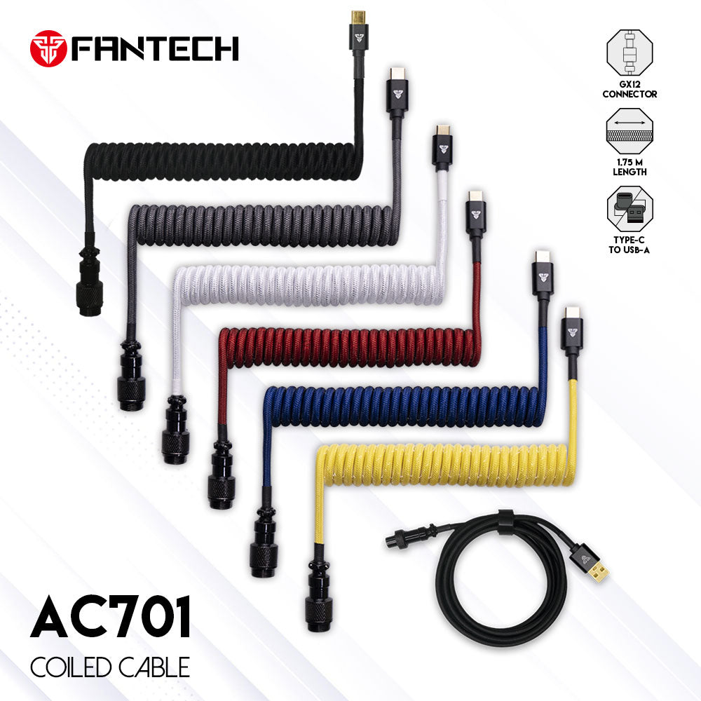 Fantech COILED CABLE AC701 Keyboard