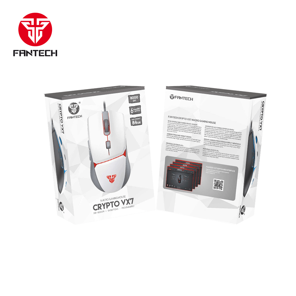 FANTECH CRYPTO VX7 SPACE EDITION MACRO GAMING MOUSE Mouse
