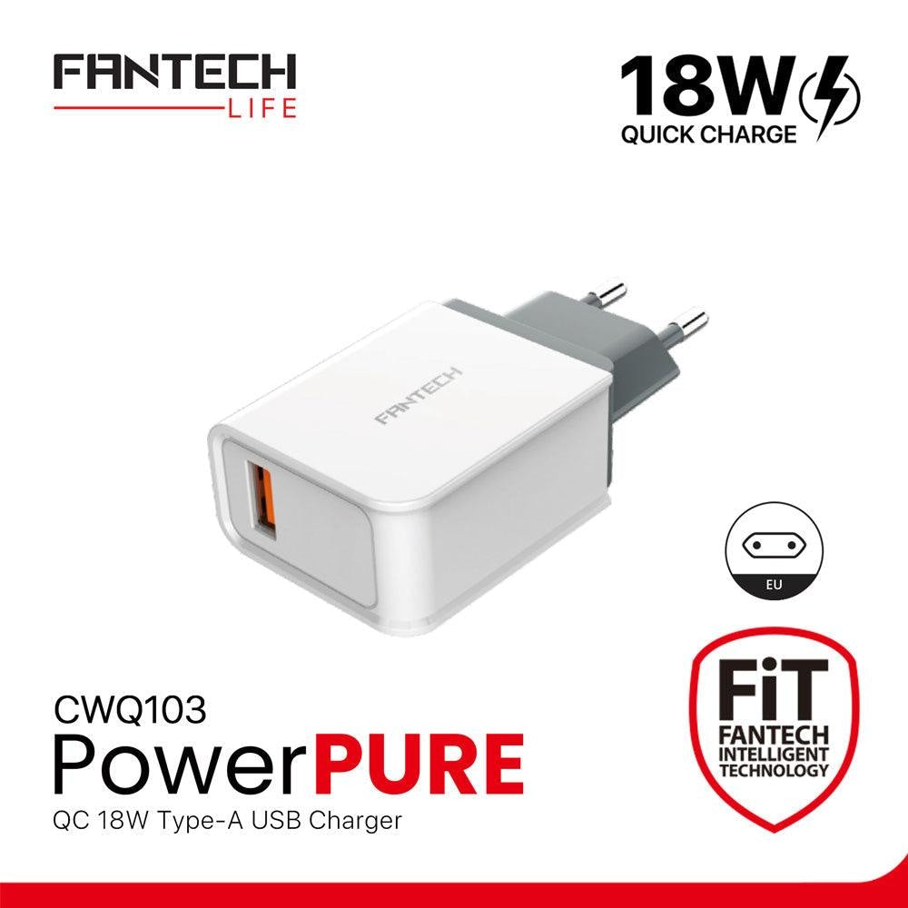 FANTECH CWQ103 PowerPure USB Charger 18W Cables & Chargers